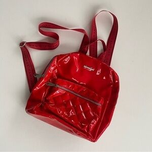 Rampage Red Vinyl Mini‎ Backpack